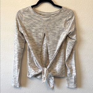 ZYIA Active Tie-Back Keyhole Top (S)